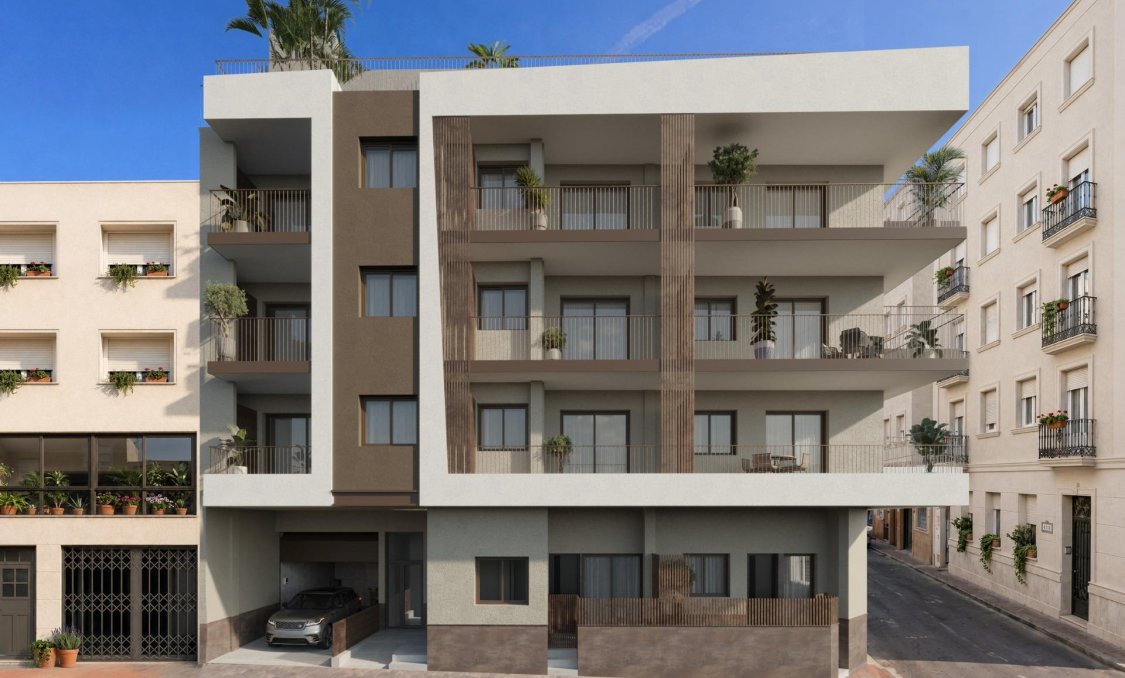 New Build - apartment -
Santa Pola - Centro