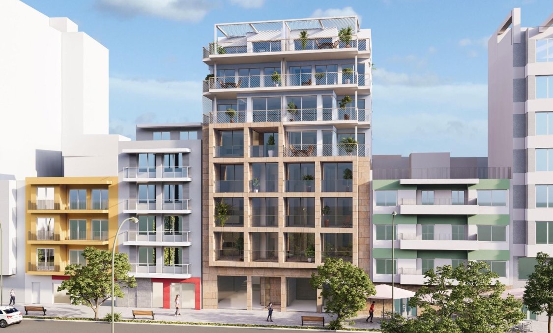 New Build - apartment -
Villajoyosa - Pueblo