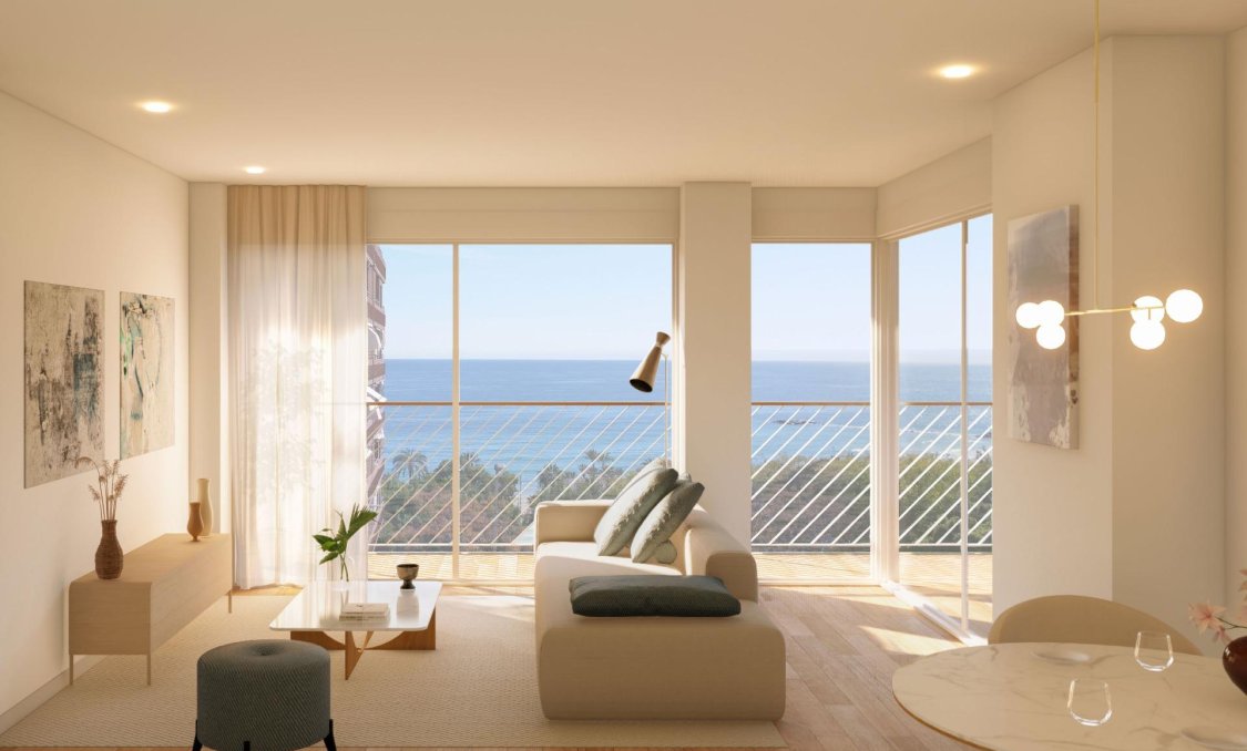 New Build - apartment -
Villajoyosa - Pueblo