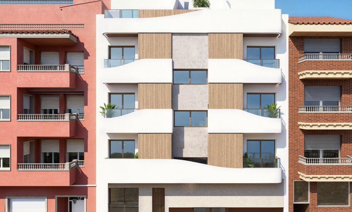 New Build - apartment -
Guardamar del Segura - Pueblo