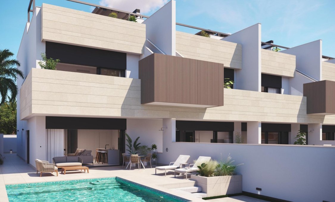 New Build - Bungalow -
Pilar de la Horadada - pueblo