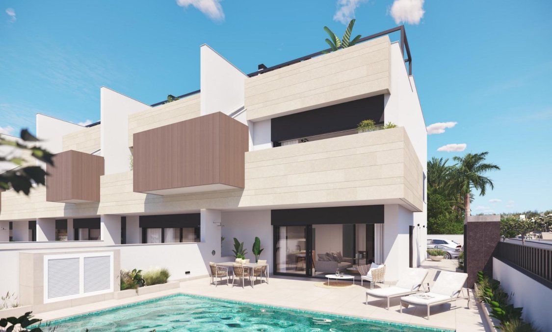 New Build - Bungalow -
Pilar de la Horadada - pueblo