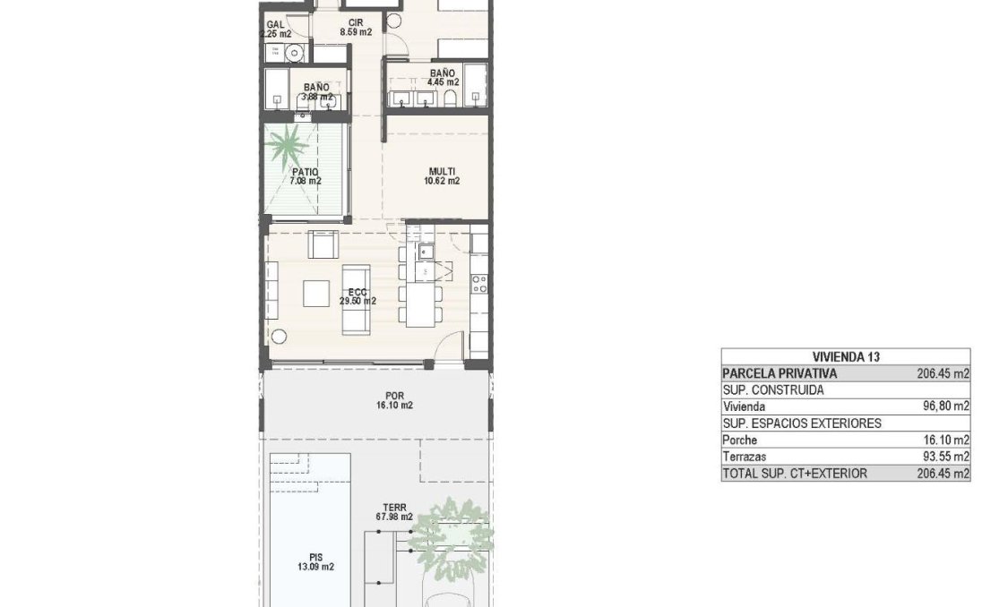 New Build - Bungalow -
Pilar de la Horadada - pueblo