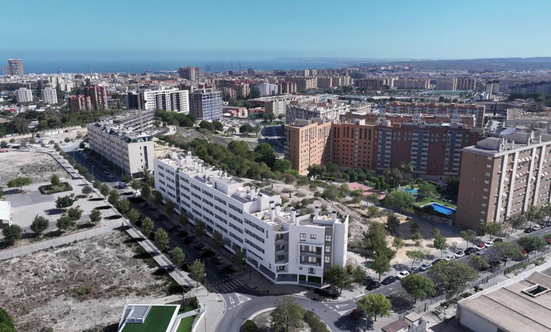Nowy budynek - Daszek -
Alicante - San Agustín-PAU 2