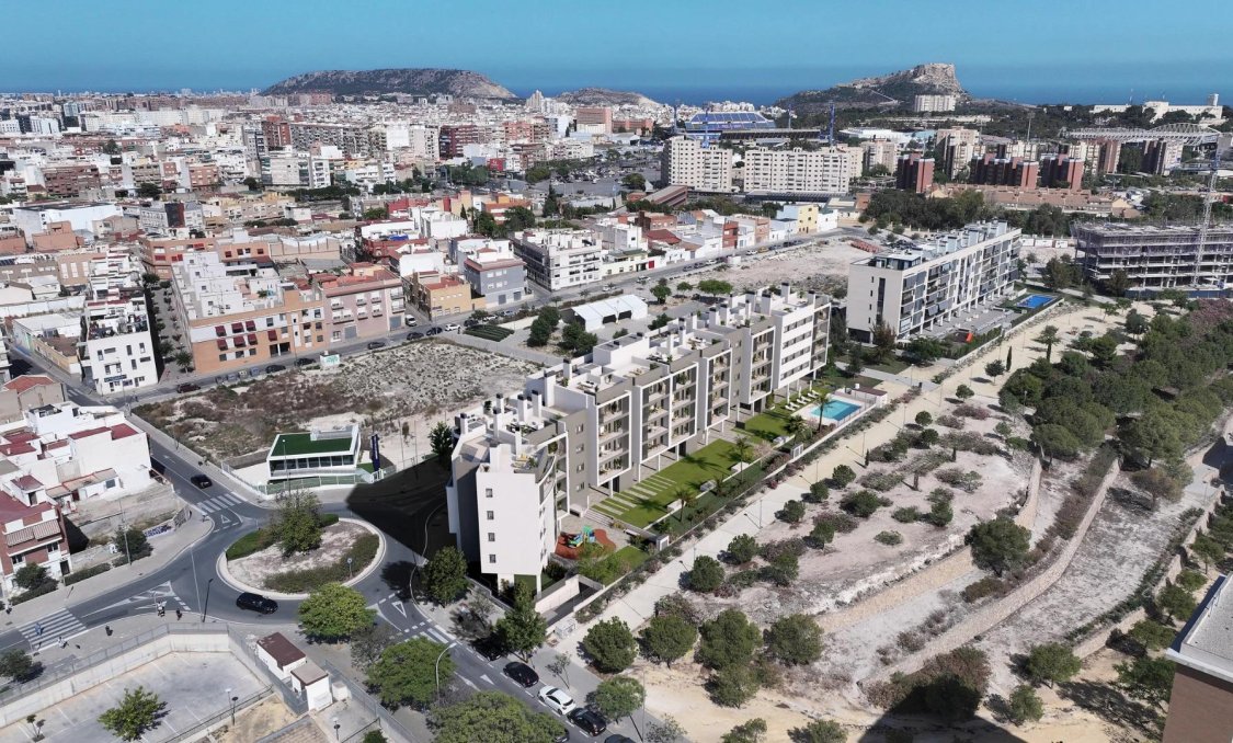 Nowy budynek - Daszek -
Alicante - San Agustín-PAU 2