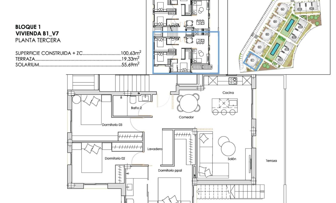 New Build - Penthouse -
Torre Pacheco - Santa Rosalia Lake And Life Resort