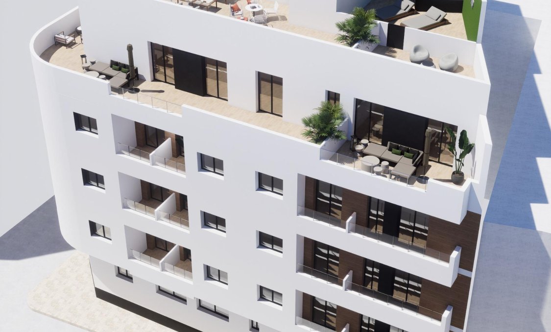 New Build - Penthouse -
Torrevieja - pueblo