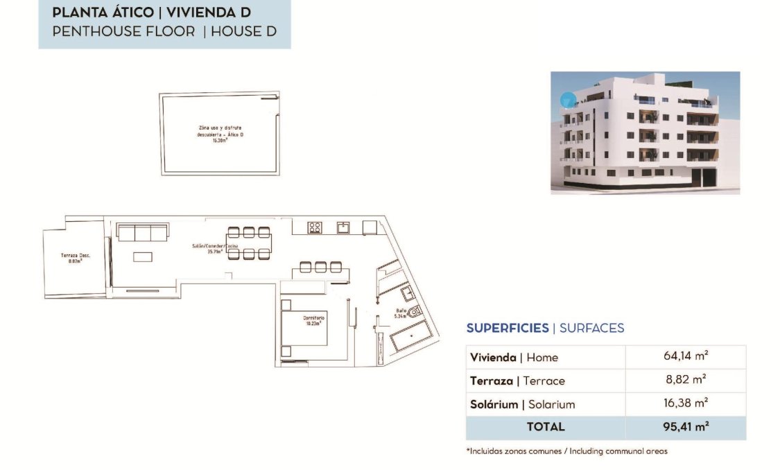 New Build - Penthouse -
Torrevieja - pueblo