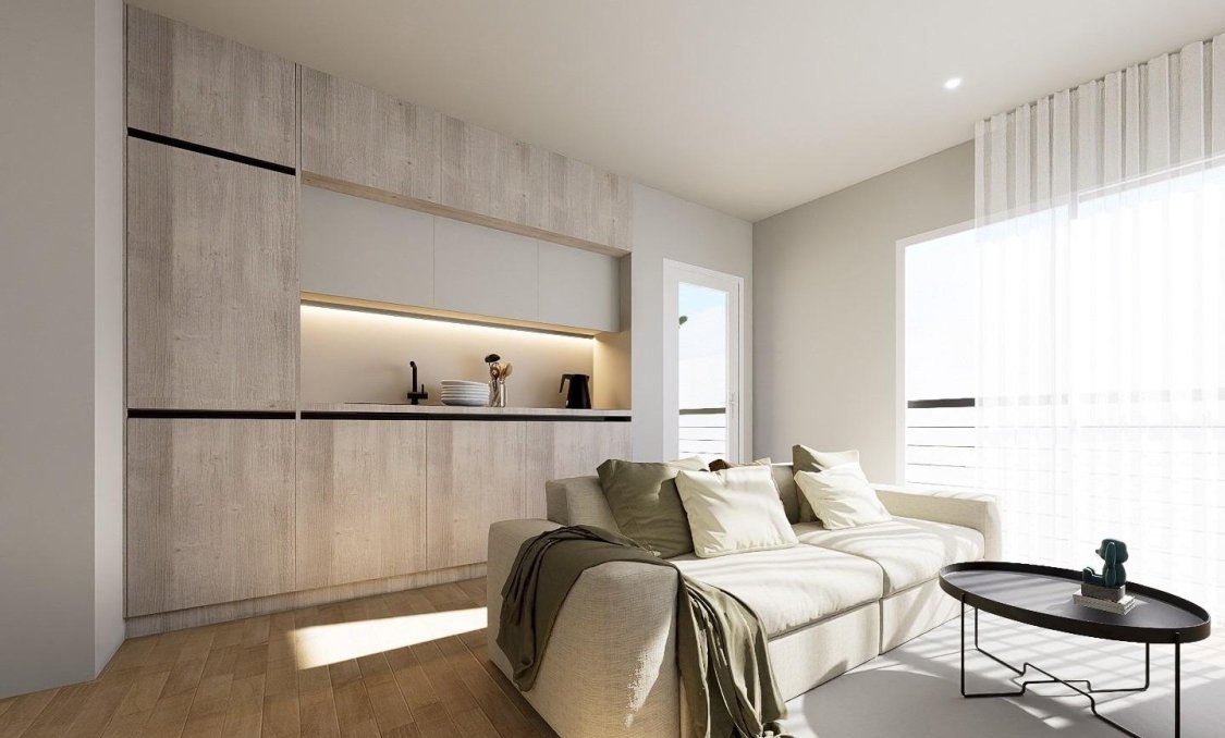 New Build - apartment -
Torrevieja - pueblo