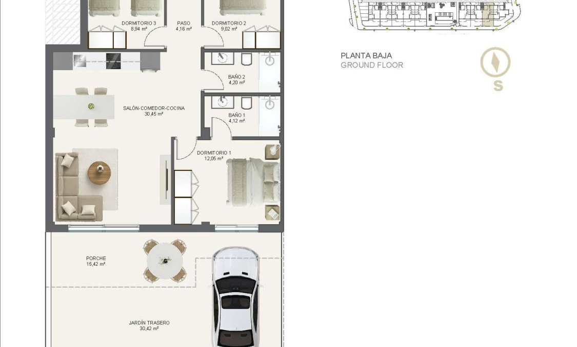 New Build - Bungalow -
Pilar de la Horadada - Torre De La Horadada