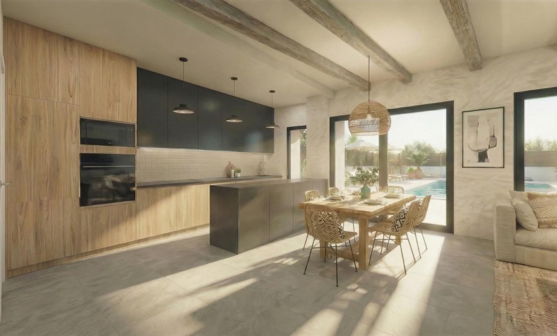 New Build - villa -
Pinoso - Casas Pastor