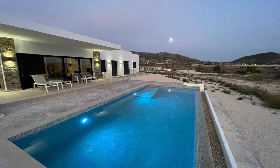 New Build - villa -
Pinoso - Casas Pastor