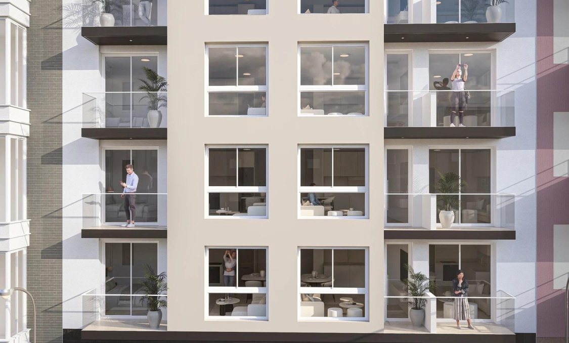 New Build - apartment -
Torrevieja - Centro