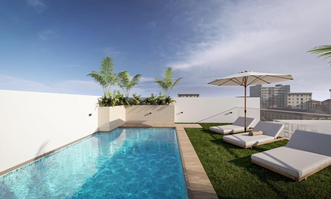 New Build - apartment -
Torrevieja - Centro