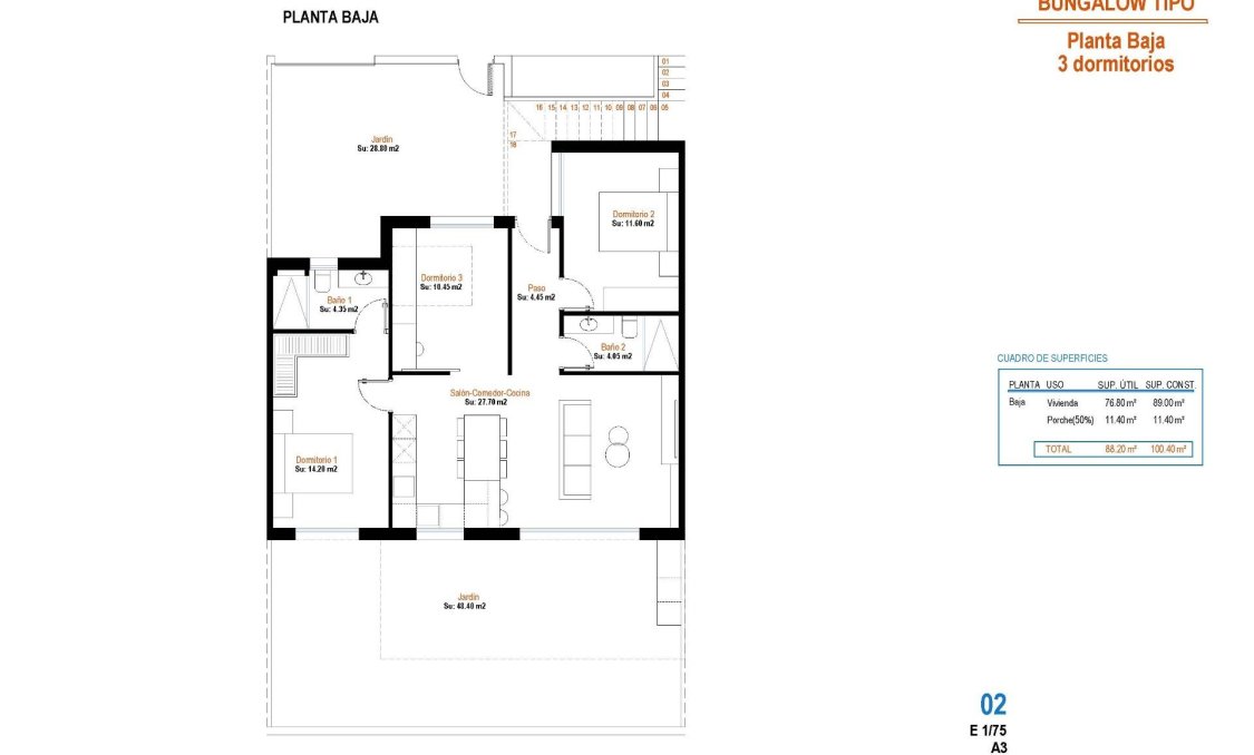 New Build - Bungalow -
Alhama De Murcia - Condado De Alhama