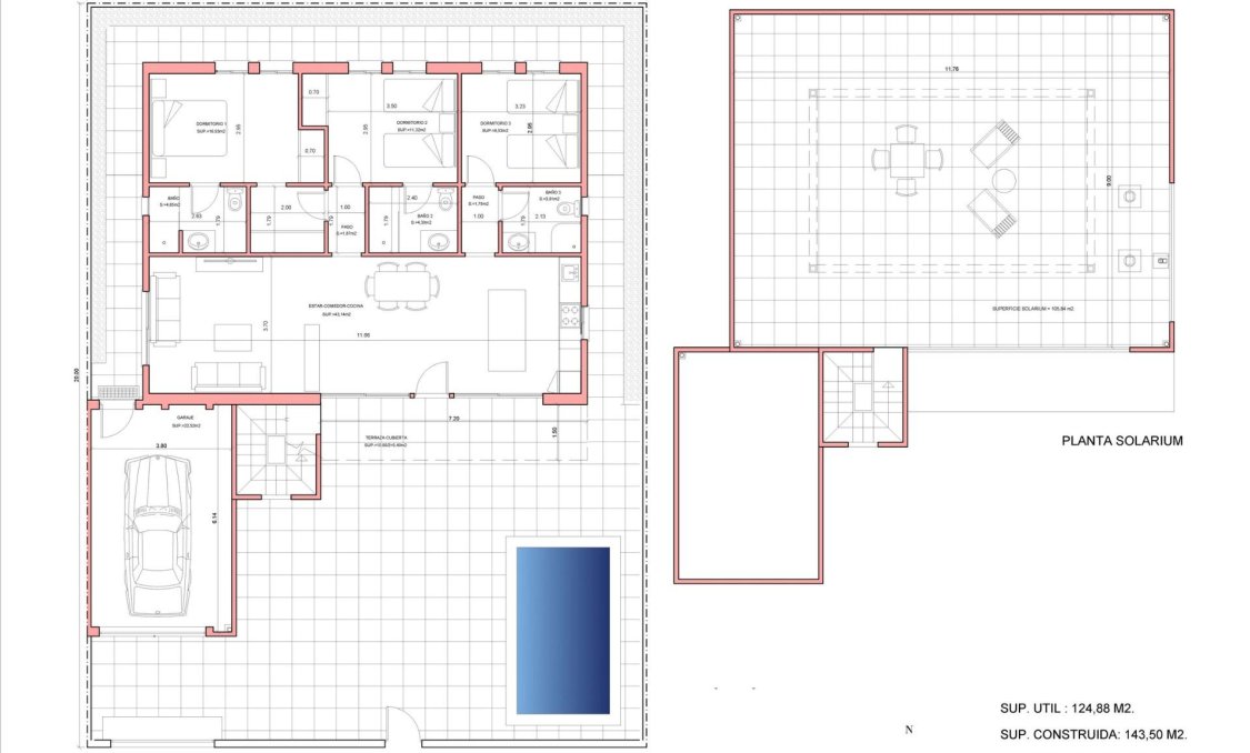 New Build - villa -
Fuente Álamo - La Pinilla