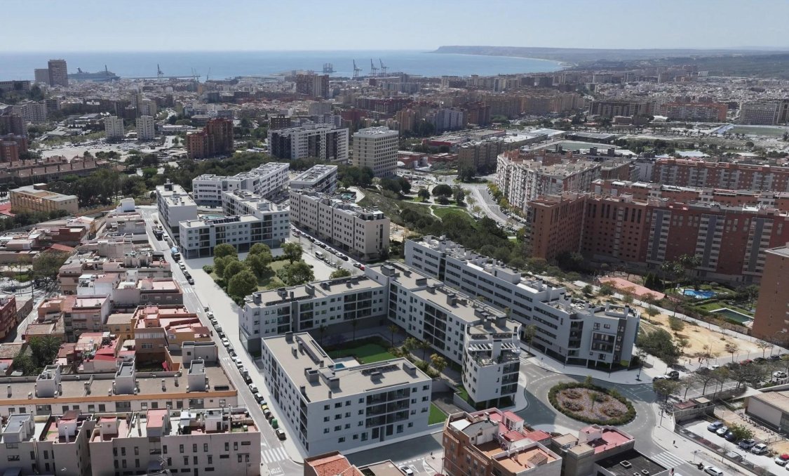 New Build - apartment -
Alicante - San Agustín