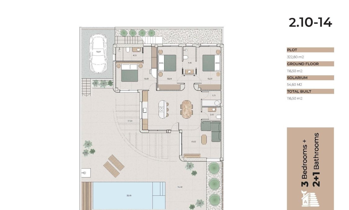 New Build - villa -
Algorfa - La Finca Golf