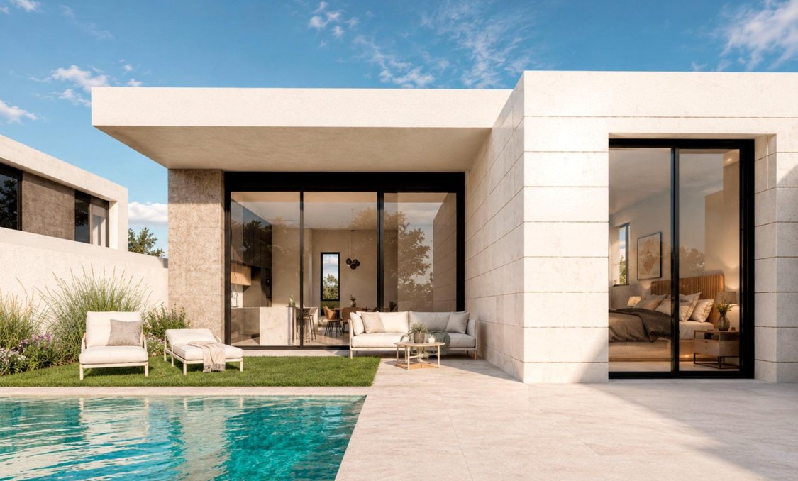 Obra nueva - villa -
Pilar de la Horadada - pueblo