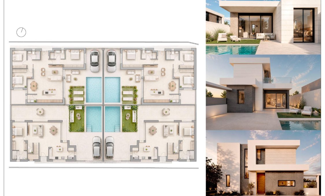 Obra nueva - villa -
Pilar de la Horadada - pueblo