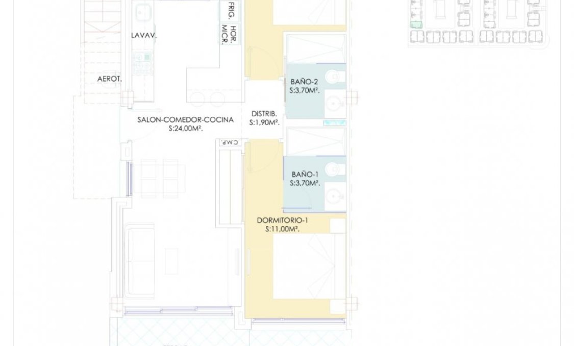 New Build - Bungalow -
Torrevieja - Los Balcones