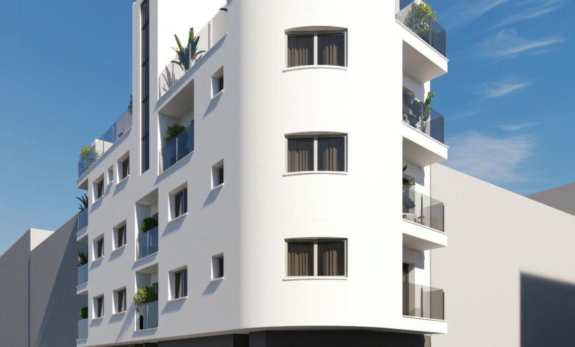 New Build - apartment -
Torrevieja - Centro