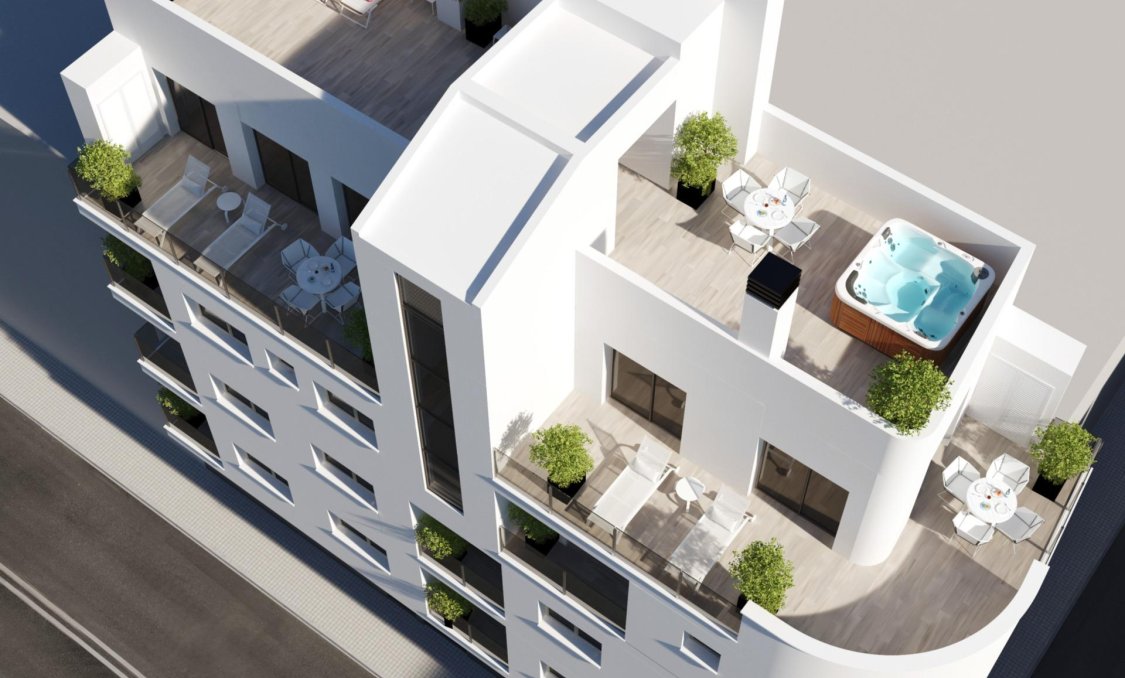 New Build - apartment -
Torrevieja - Centro