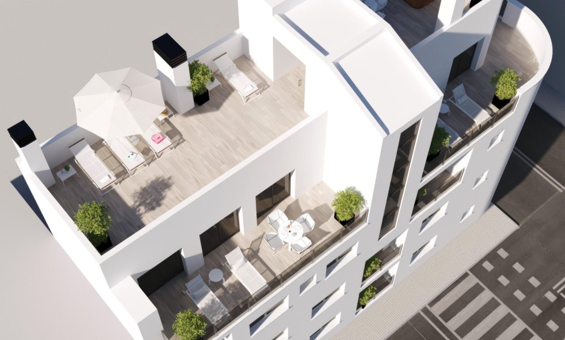 New Build - apartment -
Torrevieja - Centro