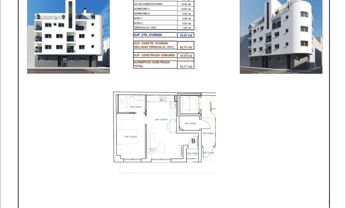 New Build - apartment -
Torrevieja - Centro