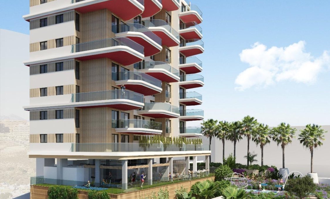 New Build - apartment -
Calpe - Manzanera