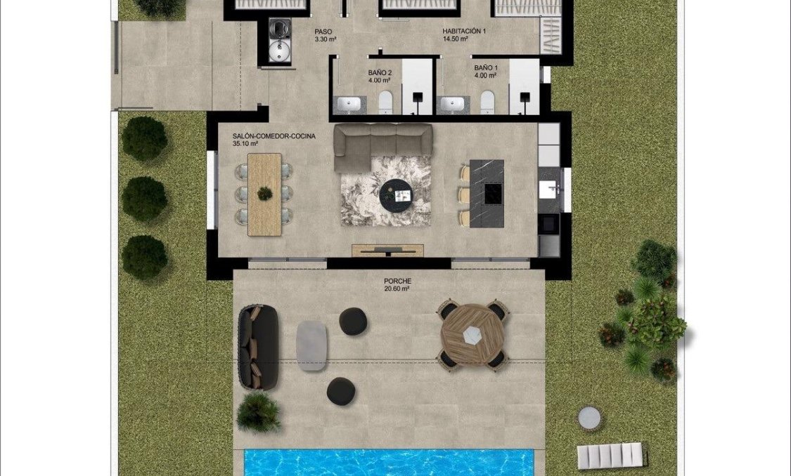New Build - villa -
Hondón de las Nieves - Urbaniz La Montañosa