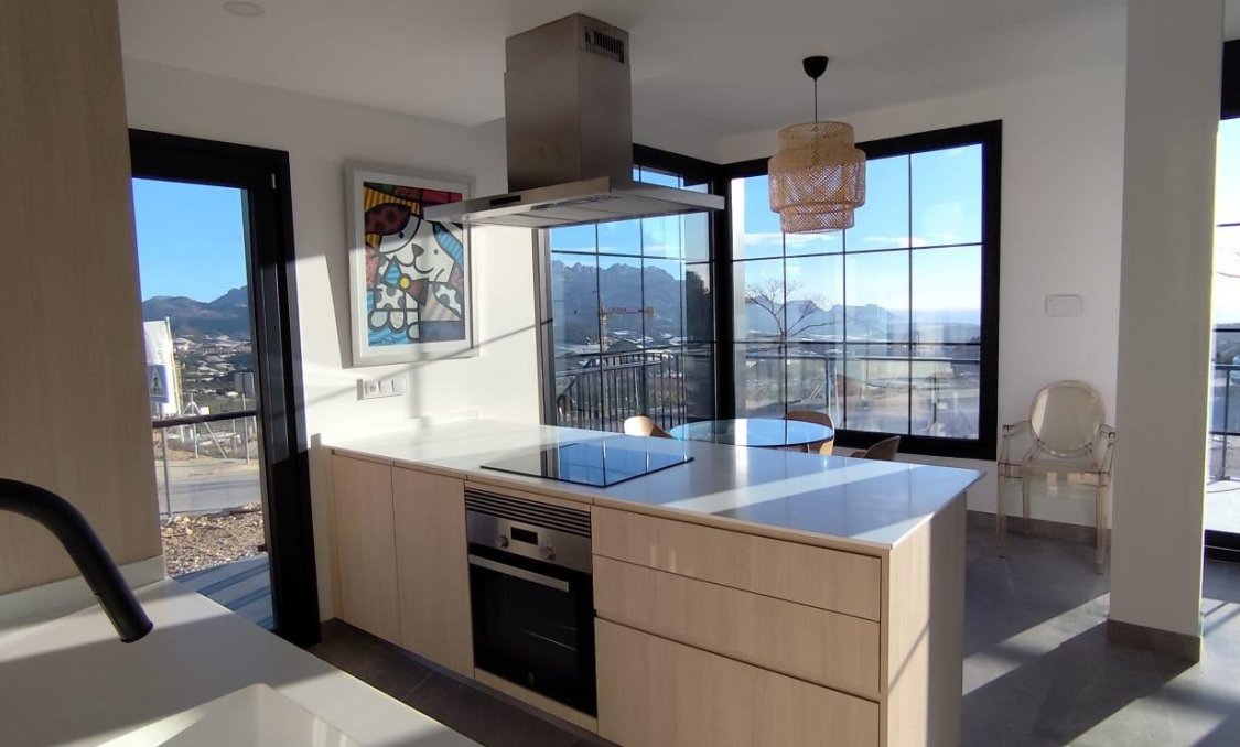 New Build - town house -
Polop - PAU1