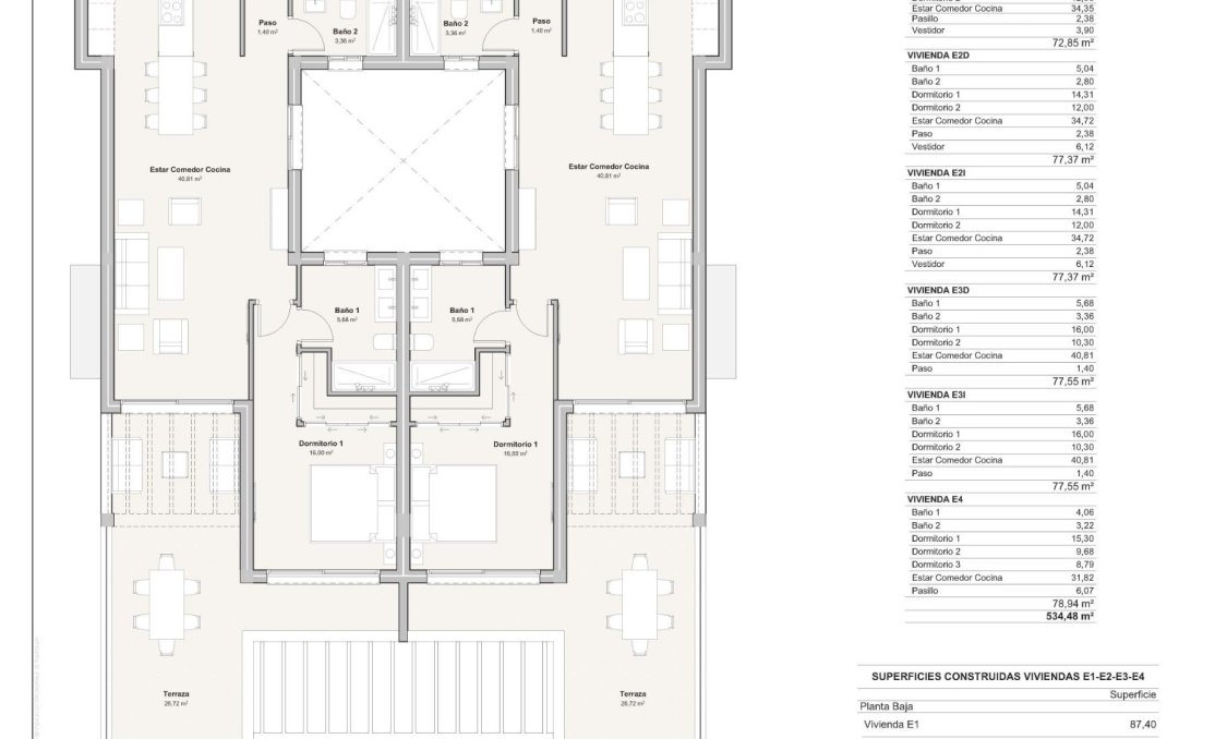 New Build - Semi penthouse -
Mojacar - Playa De Macenas