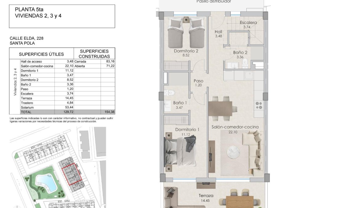 New Build - Penthouse -
Santa Pola - Playa Tamarit